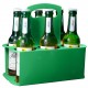 Bierflaschenträger Take 6, grün